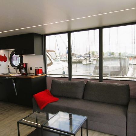 Hotel Hausboot Fjord Nordstern Mit Dachterrasse In Schleswig Esterno foto
